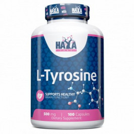 Haya Labs L-Tyrosine 500 mg, 100 капсул