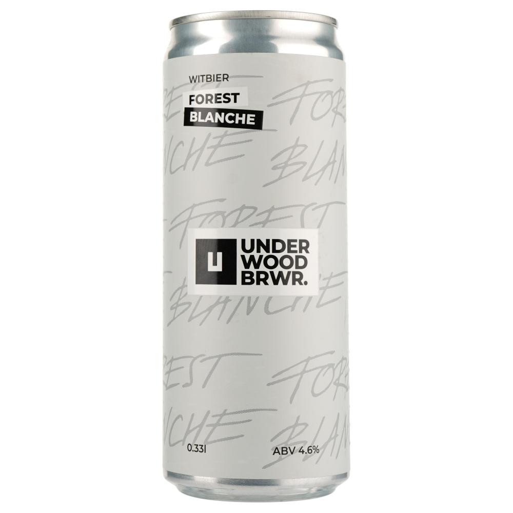 Underwood Brewery Пиво  Forest Blanche, світле, нефільтроване, 4,6%, 0,33 л (870723) (4820224360331) - зображення 1