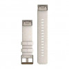 Garmin Ремінець  QuickFit 20 Watch Bands Cream Heathered Nylon with Soft Gold Hardware (010-13279-08) - зображення 2