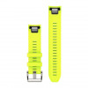 Garmin Ремінець  for MARQ Gen 2 - 22mm QuickFit Silicone Strap Amp Yellow (010-13225-05) - зображення 2