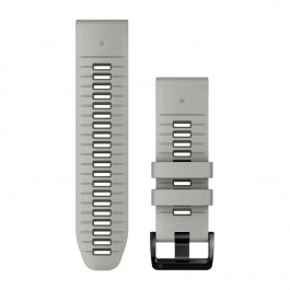 Garmin Ремінець  QuickFit 26mm Watch Bands Fog Gray/Moss Silicone (010-13281-08)