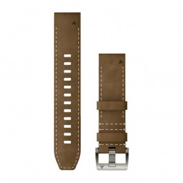 Garmin Ремінець  for MARQ Gen 2 - 22mm QuickFit Hybrid Leather Strap Tundra/Black (010-13225-07)