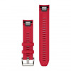 Garmin Ремінець  for MARQ Gen 2 - 22mm QuickFit Silicone Strap Plasma Red (010-13225-03) - зображення 2