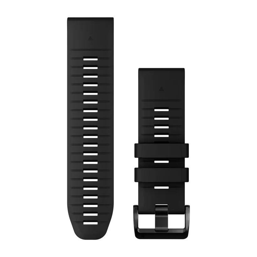 Garmin Ремінець  QuickFit 26 Watch Bands Silicone - Black (010-13281-00) - зображення 1