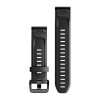 Garmin QuickFit 20 Watch Bands Black Silicone (010-13102-00) - зображення 2