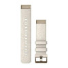 Garmin Ремешок  20mm Watch Bands Cream Heathered Nylon with Cream Gold Hardware (010-13102-07) - зображення 1