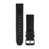 Garmin Ремешок для Fenix 5 22mm QuickFit Black Leather Band (010-12500-02) - зображення 1