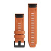 Garmin Ремешок для Fenix 6x 26mm QuickFit Ember Orange Silicone bands (010-12864-01) - зображення 2