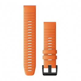 Garmin Ремешок для Fenix 6 22mm QuickFit Ember Orange Silicone bands (010-12863-01)