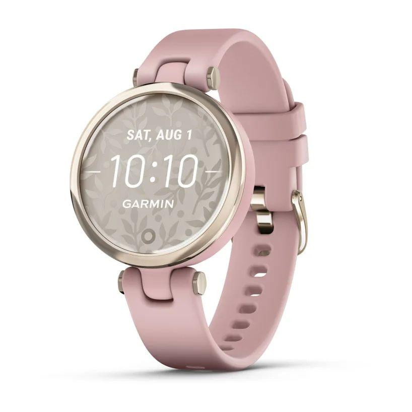 Garmin Lily Sport Edition - Cream Gold Bezel with Dust Rose Case and S. Band (010-02384-03/13) - зображення 1