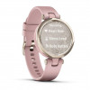 Garmin Lily Sport Edition - Cream Gold Bezel with Dust Rose Case and S. Band (010-02384-03/13) - зображення 3