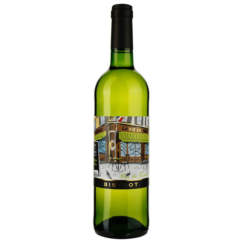 Bistrot Вино  Colombard white, 0,75 л (0250015298187) - зображення 1