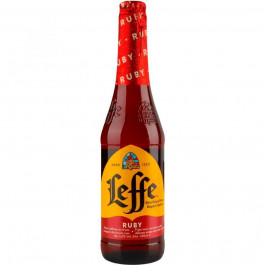 Leffe Пиво  Ruby, 0,33 л (5410228233633)