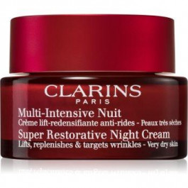 Clarins Super Restorative Night Cream нічний крем для сухої та дуже сухої шкіри 50 мл