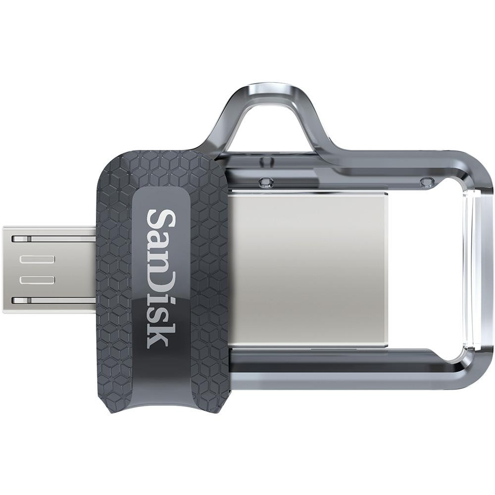 SanDisk 16 GB USB Ultra Dual OTG USB 3.0 Black (SDDD3-016G-G46) - зображення 1