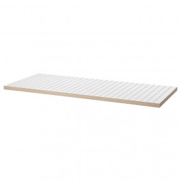 IKEA LAGKAPTEN Стільниця, білий/антрацит, 140x60 см (605.593.30)