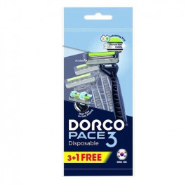 Dorco Бритвы одноразовые  Pace 3 для мужчин 3 лезвия 4 шт (8801038601366)