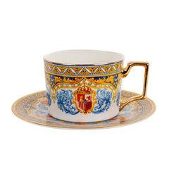 Lefard Чашка для чаю з блюдцем 250мл 925-076
