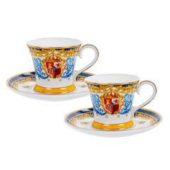 Lefard Набір чашок для кави з блюдцями 80мл 925-079