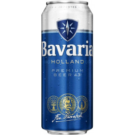 Bavaria Пиво  Premium світле 4.3% 0.44 л з/б (8714800038317)
