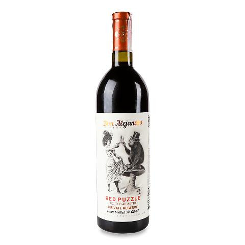 Don Alejandro Winery Вино  Red Puzzle червоне сухе, 0,75 л (4820203320189) - зображення 1