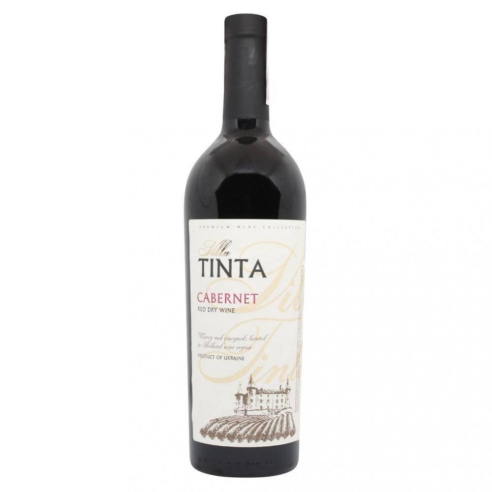 Villa Tinta Вино  Cabernet VIP червоне сухе, 0,75л (4820213580436) - зображення 1