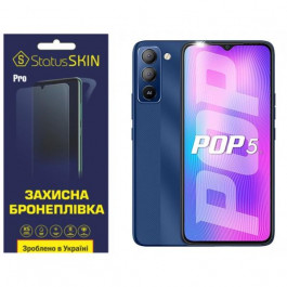 StatusSKIN Поліуретанова плівка  Pro для Tecno Pop 5 LTE (BD4a, BD4i) Матова