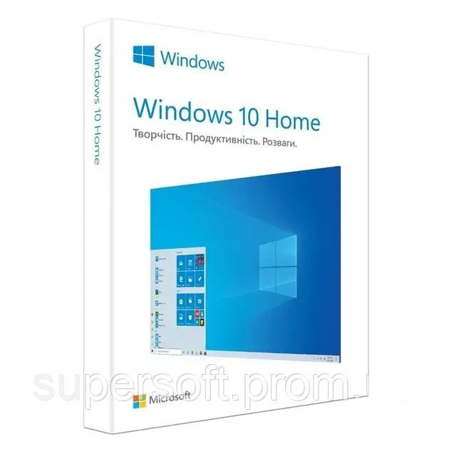 Microsoft Win. 10 Home 32/64-bit Ukrainian Box (HAJ-00083) - зображення 1