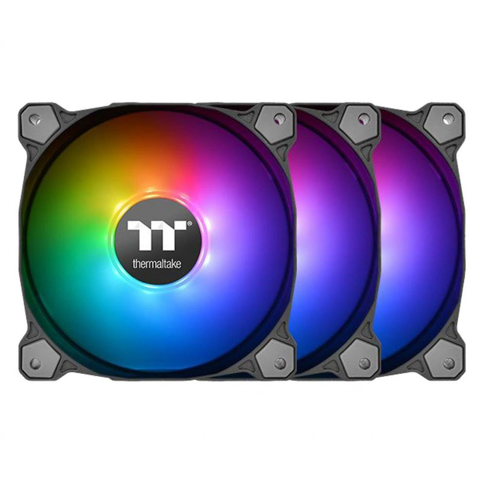 Thermaltake Pure Plus 14 RGB Radiator Fan TT Premium Edition 3-Pack (CL-F064-PL14SW-A) - зображення 1