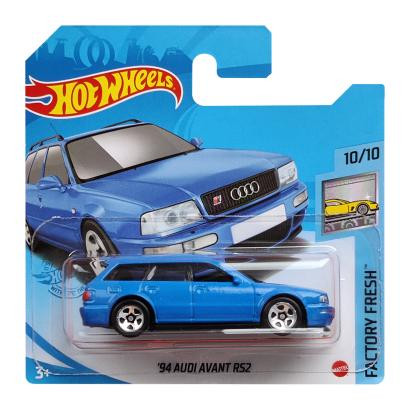 Hot Wheels 94 Audi Avant RS2 Factory Fresh 1:64 GRX27 Blue - зображення 1
