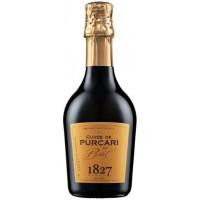 Purcari Ігристе вино  Cuvee de  Brut Blanc 12.5% 0.375 л (DDSAU8P068)
