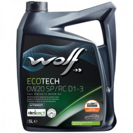 Wolf Oil ECOTECH 0W20 SP/RC D1-3 1049892 5л
