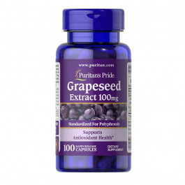   Puritan's Pride Grape Seed Extract 100 mg, 100 капсул