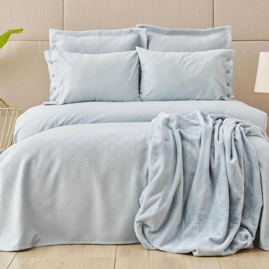 Karaca Home Комплект постельного белья евро Infinity New A.Mavi (2000022300599) - зображення 1