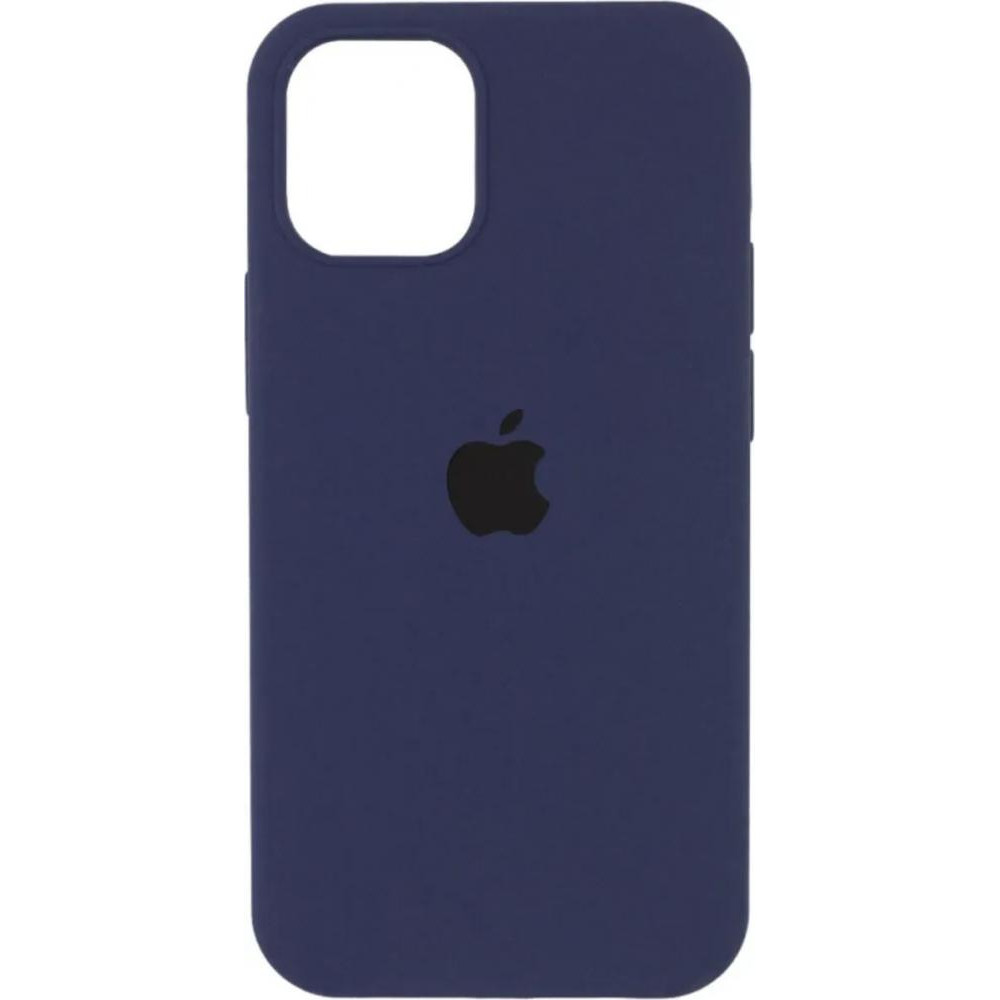 Borofone Silicone Full Case AA Open Cam for Apple iPhone 14 Dark Blue (FullOpeAAi14-7) - зображення 1