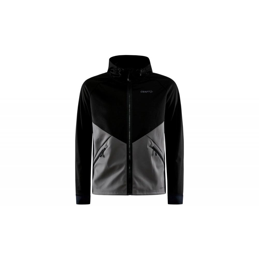 Craft Куртка чоловіча GLIDE HOOD JKT M XXL Чорний - зображення 1