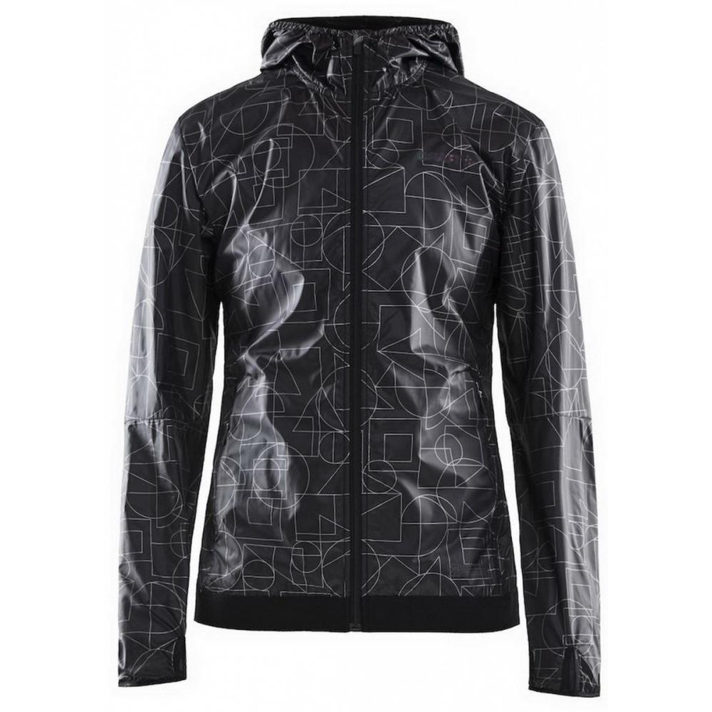 Craft Куртка жіноча Lumen Wind Jacket L Чорний - зображення 1