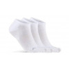 Craft Комплект шкарпеток CORE Dry Footies 3-Pack Білий - зображення 1
