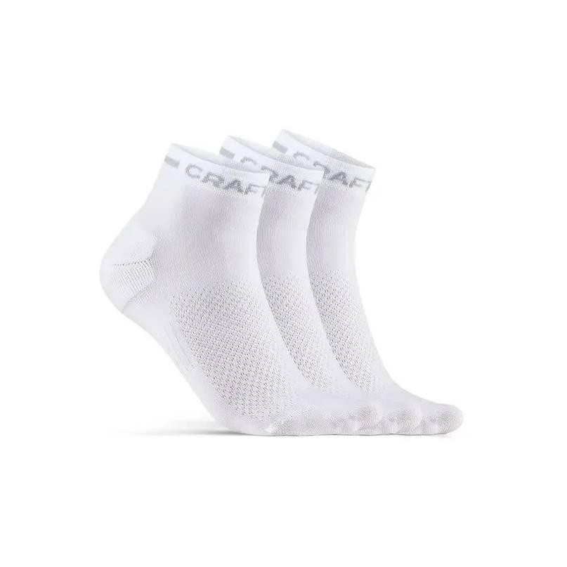 Craft Комплект шкарпеток CORE DRY MID SOCK 3-PACK Білий - зображення 1