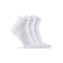   Craft Комплект шкарпеток CORE DRY MID SOCK 3-PACK Білий