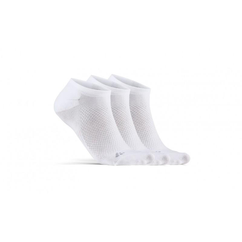 Craft Шкарпетки  CORE Dry Footies 3-Pack WHITE 2021 - зображення 1