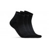 Craft Комплект шкарпеток CORE DRY MID SOCK 3-PACK Чорний - зображення 1