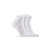 Craft Шкарпетки  CORE DRY MID SOCK 3-PACK WHITE 2021 - зображення 1