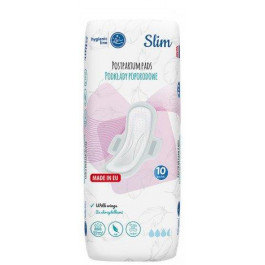 AKUKU Післяпологові гігієнічні прокладки  SLIM 10 шт (А0069) (5907644000692)