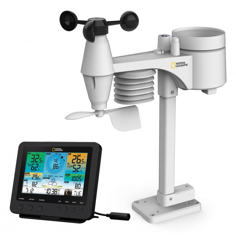 National Geographic WIFI Color Weather Center 7-in-1 Sensor (9080600) - зображення 1