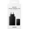 Samsung 65W Power Adapter Trio w/o cable Black (EP-T6530NBE) - зображення 5