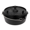 Petromax Dutch Oven ft6 плоске дно 5,5 л (ft6-t) - зображення 1