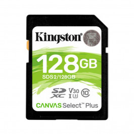 Kingston 128 GB SDXC Class 10 UHS-I U3 Canvas Select Plus SDS2/128GB