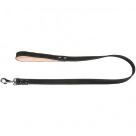 Collar Поводок одинарный для собак, непрошитый, 16 мм, 122 см, черный (04561)
