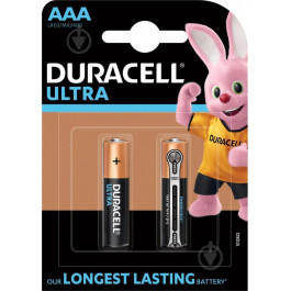 Duracell AAA bat Alkaline 2шт Ultra Power 5004804
